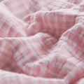 Wholelinens Cotton Muslin Throw Blanket, Pink - Wholelinens