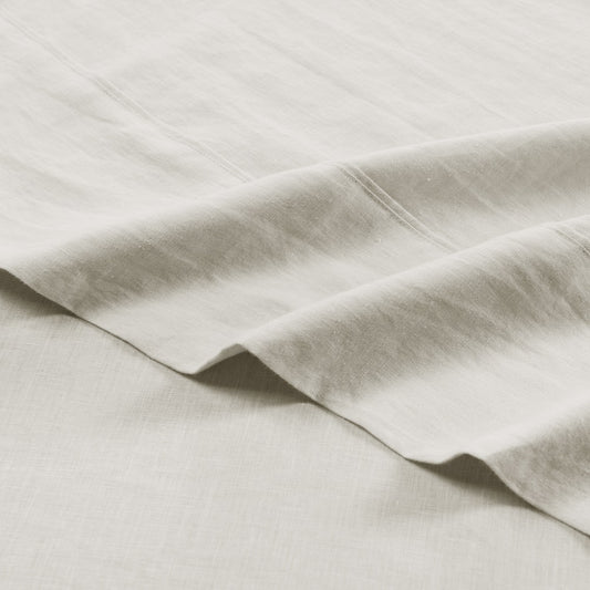 Linen Sheet Sets 4pcs, Deep pocket, Light Taupe