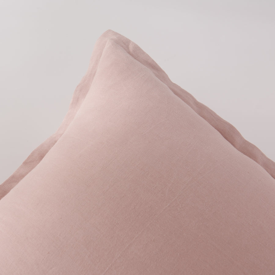 Wholelinens Linen European Pillow Shams, 2 Pcs, 26"x26" Square Pillow Sham - Wholelinens