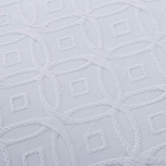 Wholelinens Cotton Matelasse Coverlet Set- Double Rings - Wholelinens