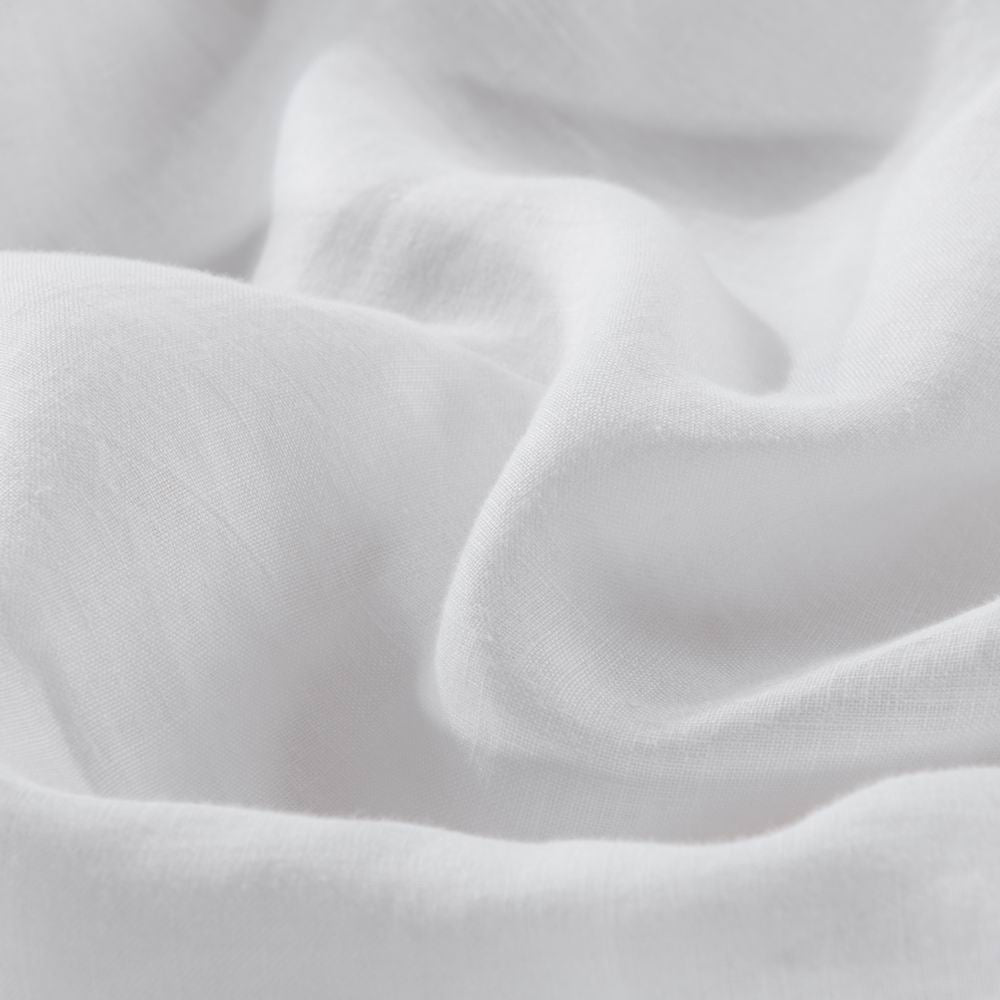 Wholelinens Linen Duvet Cover Set-Stone Washed Ruffle with Ties Closure - Wholelinens