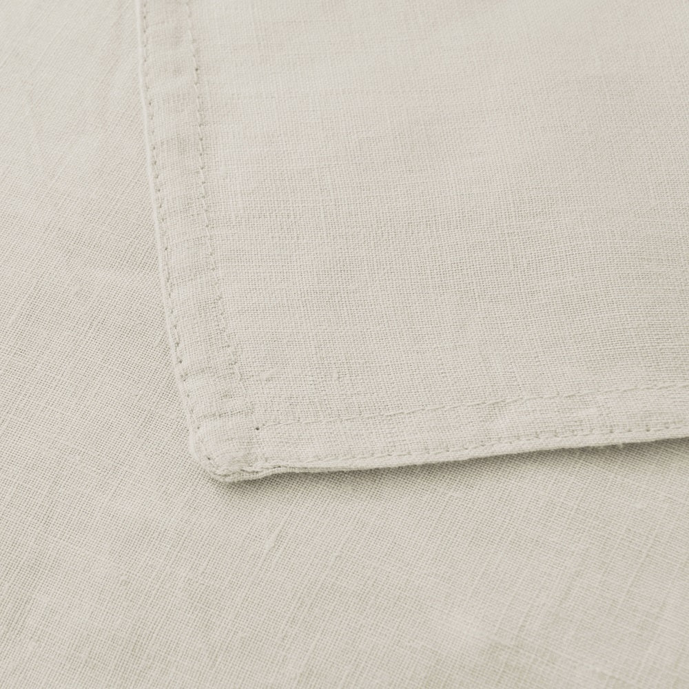 WHOLINENS Linen Duvet Cover Set-Stone Washed Double Stitch Edge