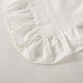 Wholelinens Linen Duvet Cover Set-Stone Washed, Ruffled Edge - Wholelinens