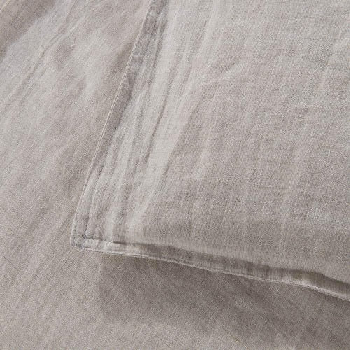 Wholelinens Linen Duvet Cover Set-Stone Washed Double Stitch Edge - Wholelinens