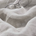 Wholelinens Linen Duvet Cover Set-Stone Washed, Ruffled Edge - Wholelinens