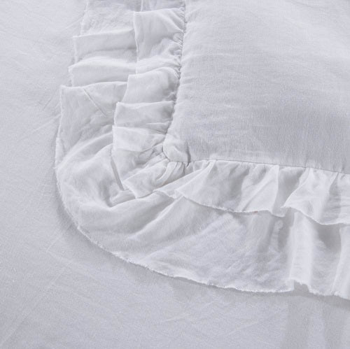 Wholelinens Linen Duvet Cover Set-Stone Washed Petticoat - Wholelinens