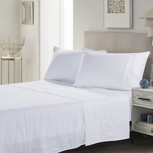 Wholelinens Linen Sheet Sets- Deep Pocket with Flat and Fitted Pair - Wholelinens