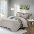 Wholelinens Linen Duvet Cover Set-Stone Washed Bow Ties - Wholelinens