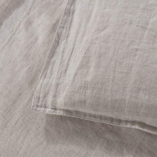Wholelinens Hemp Duvet Cover Set-Stone Washed Double Stitch Edge - Wholelinens